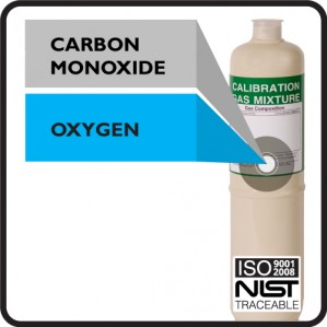 Carbon Monoxide, Oxygen, Calibration Gas Mix