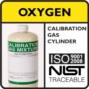 Oxygen Calibration Gas