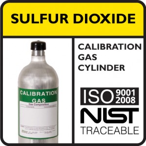 Sulfur Dioxide Calibration Gas