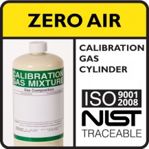 Zero Air Calibration Gas (20.9% Oxygen)