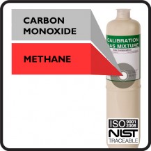 2 Gas Mix: Methane, Carbon Monoxide, Balance Nitrogen