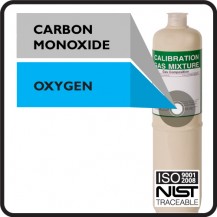 Carbon Monoxide, Oxygen, Calibration Gas Mix
