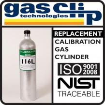 Gas Clip Technologies GCT-Q-116 Calibration Gas