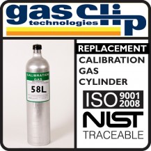 Gas Clip Technologies GCT-Q-58 Calibration Gas