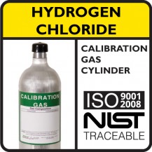 Hydrogen Chloride Calibration Gas