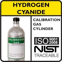 Hydrogen Cyanide Calibration Gas