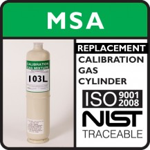 MSA Replacement Zero Air - 20.9% Oxygen (103 Liter)