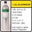 99.99% Methane Calibration Gas - 116L