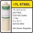 25 PPM Carbon Monoxide Calibration Gas in Air - 17L