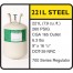 5% Carbon Dioxide Calibration Gas in Nitrogen - 221L