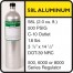5 PPM Sulfur Dioxide, 50 PPM Carbon Monoxide, 2.5% Methane, 20.9% Oxygen, Balance Nitrogen - 58L