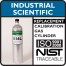 Industrial Scientific Replacement Calibration Gas - 40 PPM Hydrogen Sulfide (116L)