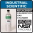 Industrial Scientific Replacement Calibration Gas - 25 PPM Hydrogen Sulfide (29 Liter)