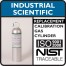 Industrial Scientific Replacement - 25 PPM Hydrogen Sulfide, 100 PPM Carbon Monoxide, 50% LEL Methane, 15% Oxygen, Balance Nitrogen (Bump Gas)