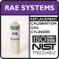 RAE Systems Replacement Calibration Gas - 100 PPM Propane (34 Liter)