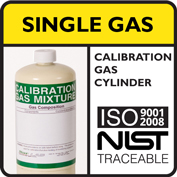 Single Gas Mix Calibration Gases